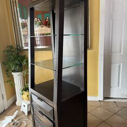 (2) Living room shelves