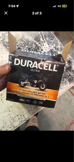 Brand new Duracell ultra 12v platinum AGM BATTERY power sport $180 obo