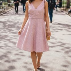 Balley Blue Pink Dress 