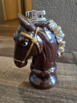 Vintage Horse Table L*ghter