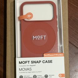 Moft Movas Snap Case for Iphone 17 pro max