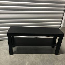 Console Table With Lower Shelf 