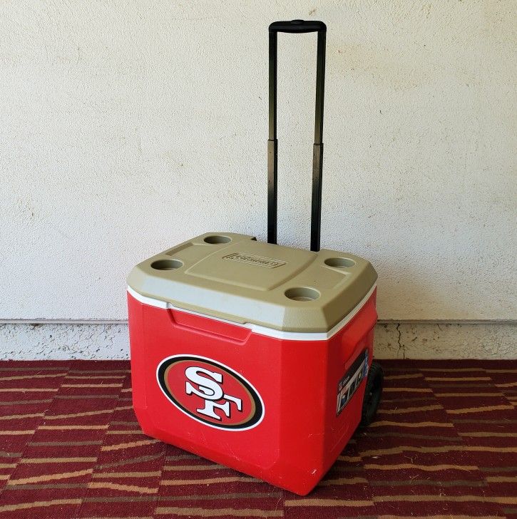 San Francisco 49ers Coleman 60 Quart Cooler