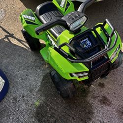 Toddler Four Wheeler
