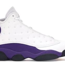 JORDAN 13 RETRO “LAKERS” PURPLE  Men’s 10