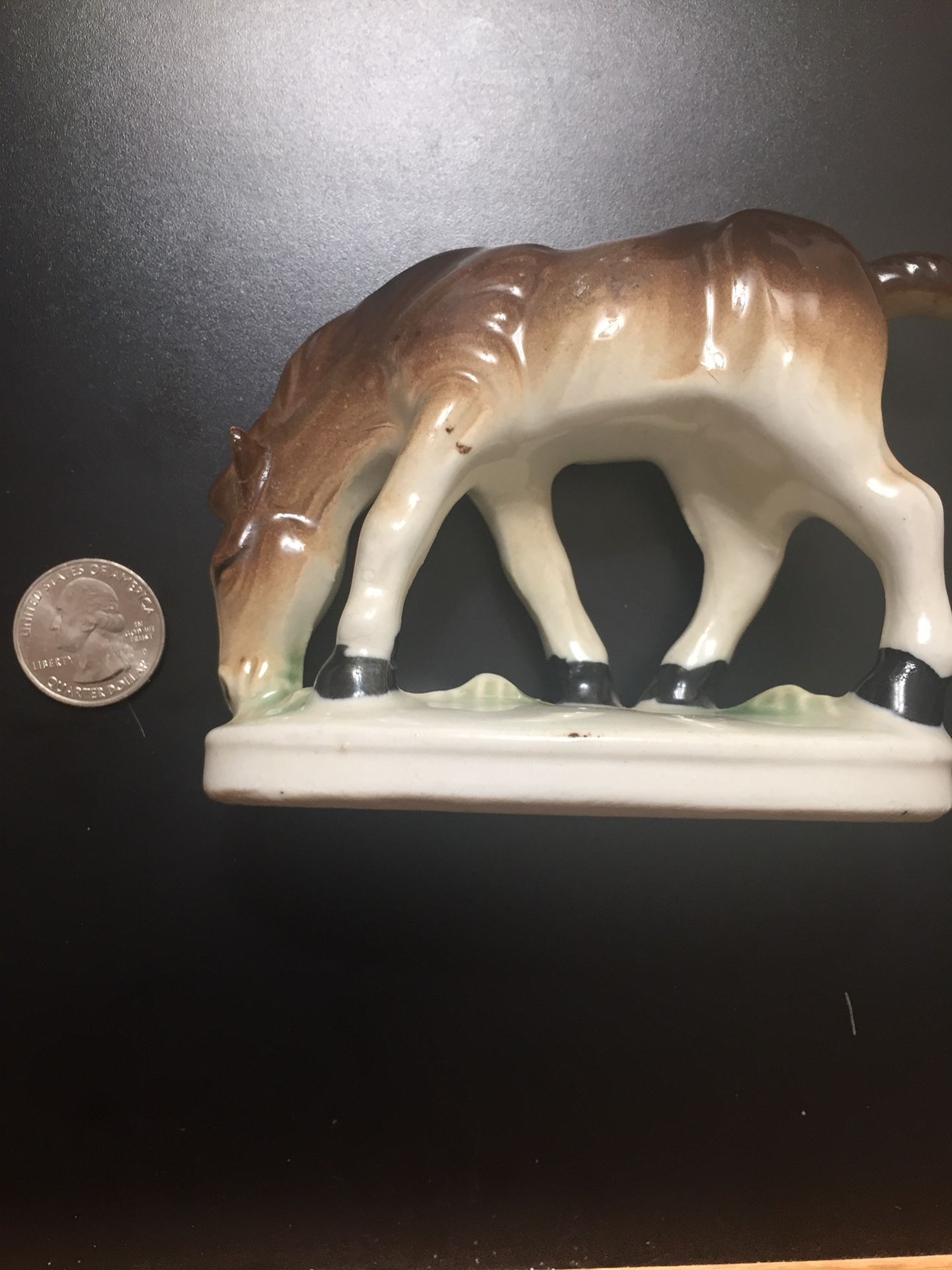 Vintage Ceramic Horse Japan