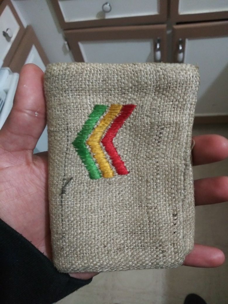 Hemp rasta wallet