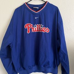 Phillies Nike Crew Neck Jacket 