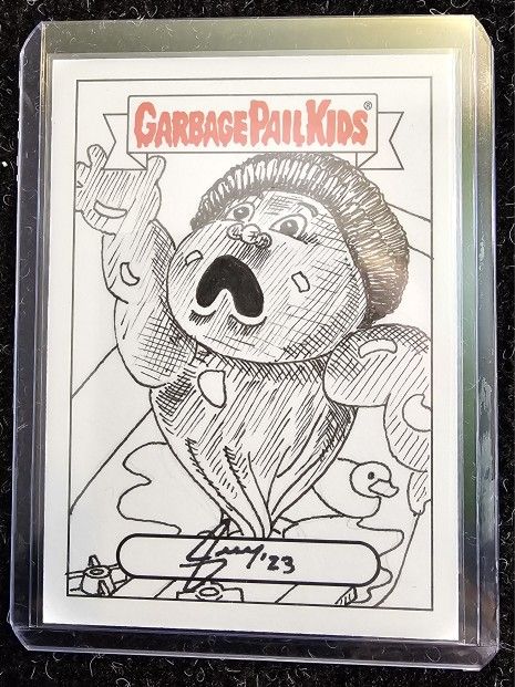 Garbage Pail Kids B/W Sketch Card 1/1