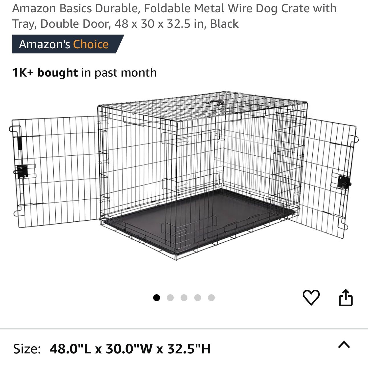 Dog Crate Kennel