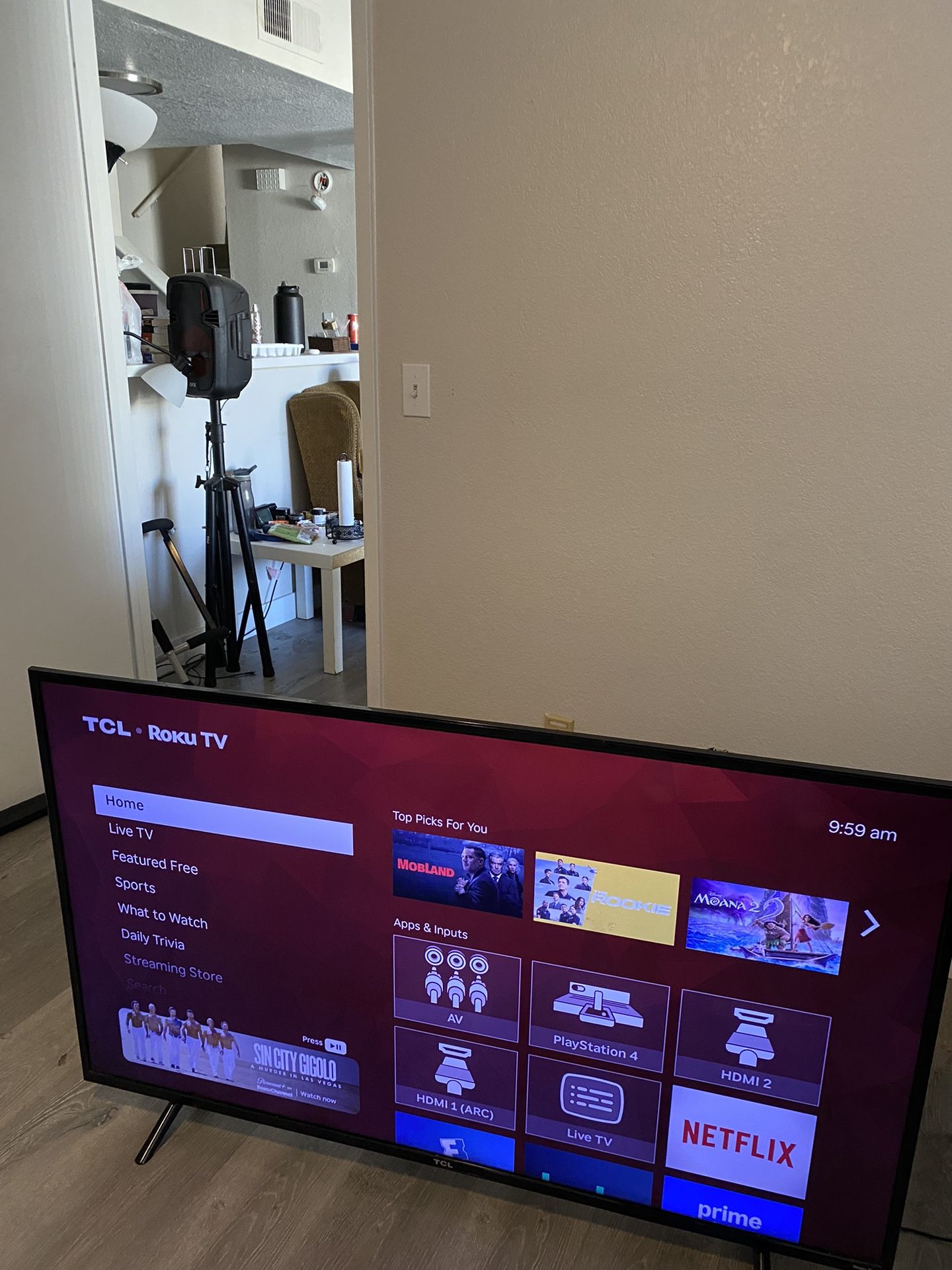 TCL 55- 4K Roku Smart TV