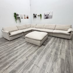 Ashley Sectionl Cloud Couch - Free Delivery 