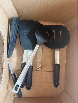 Cooking Spatulas — $5 for the set; not sold separately.