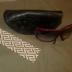 Versace Sunglasses Shades With Case And Cloth