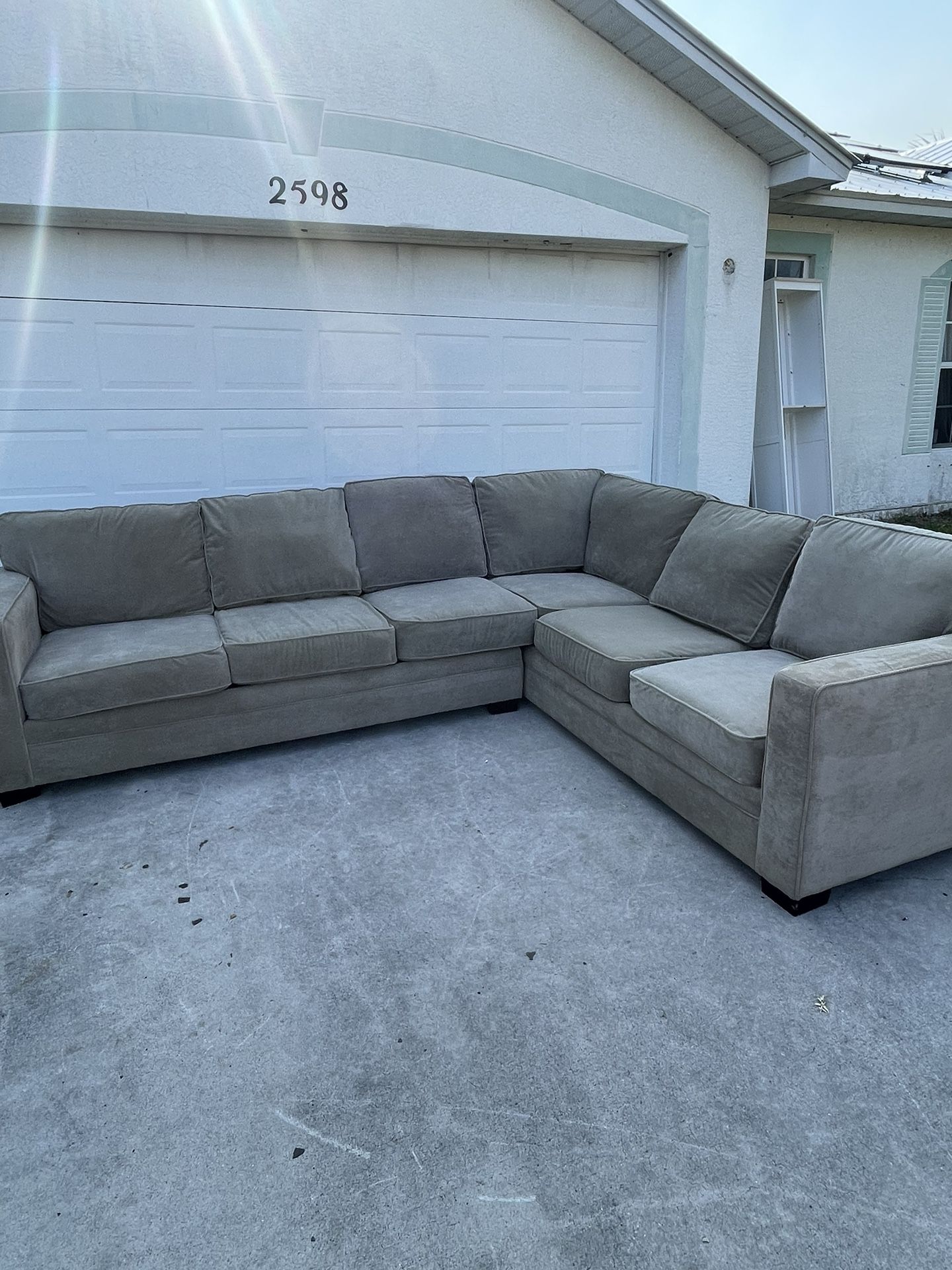 FREE DELIVERY- Sectional