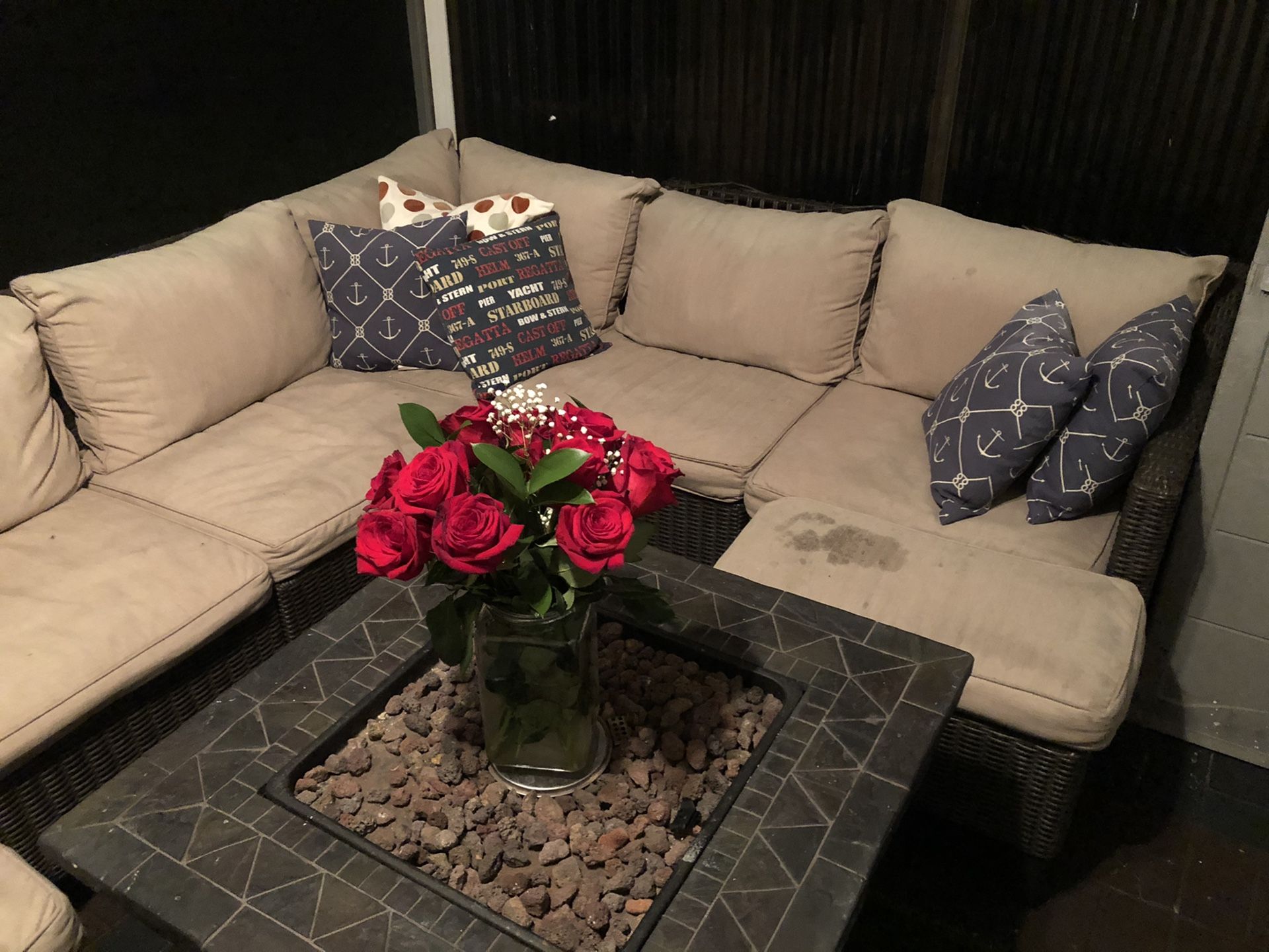 FREE PATIO SECTIONAL