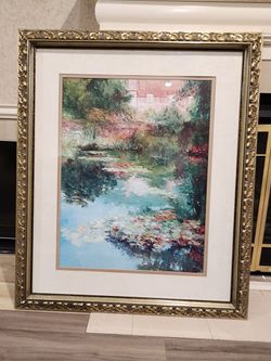 Monet's House By Milan Painting