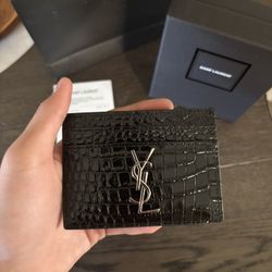 YSL Card Holder (REAL LEATHER)