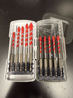 10 PCs 1/4” Drill Bit Set