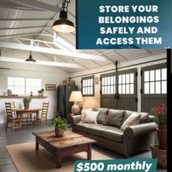 BIG LIVING ROOM STORAGE AREA