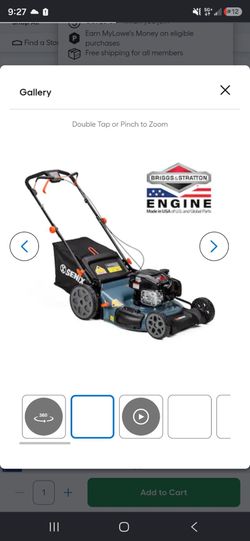 Senix push mower
