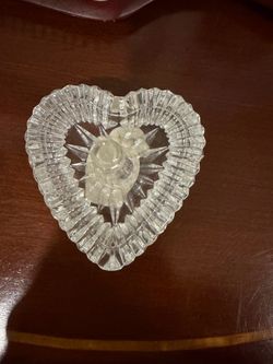 Waterford Heart Crystal Ring Holders