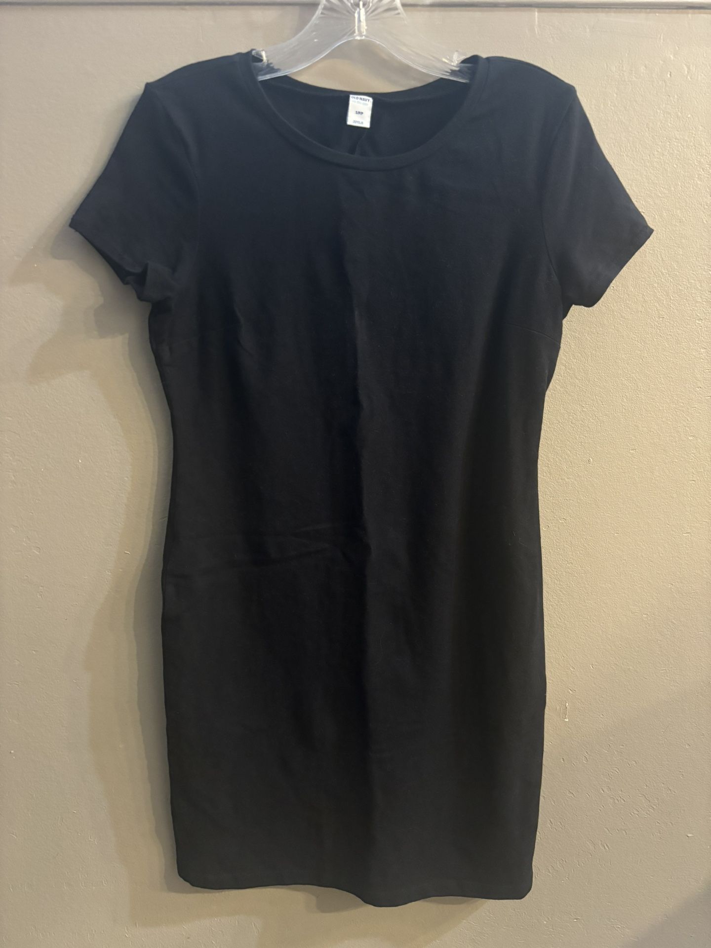 Old Navy Short Sleeve Casual Sundress, Black (Small)