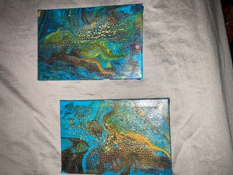 Two acrylic pix