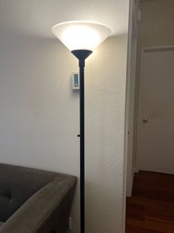 3 Black Floor Lamps – 2 Adesso + Bed Bath & Beyond – $60 OBO