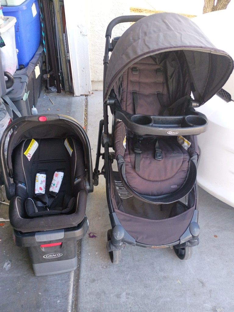 Graco Outspace Travel Systems Roller And Car Seat