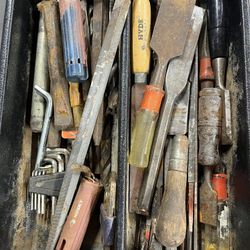 Massive Collection Files, Allen Wrench, Chisels, Drill Bits 