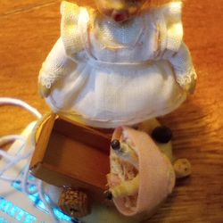 Rare Irma Park Handmade Miniature Doll.  Free Shipping 
