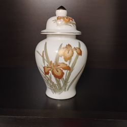 Vintage Ginger Tea Canister Jar 