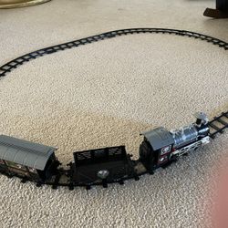 Great condition nightmare before Christmas train and track.   Runs Good With Sounds 