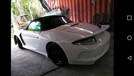 Custom Porsche body 987 to 991 911