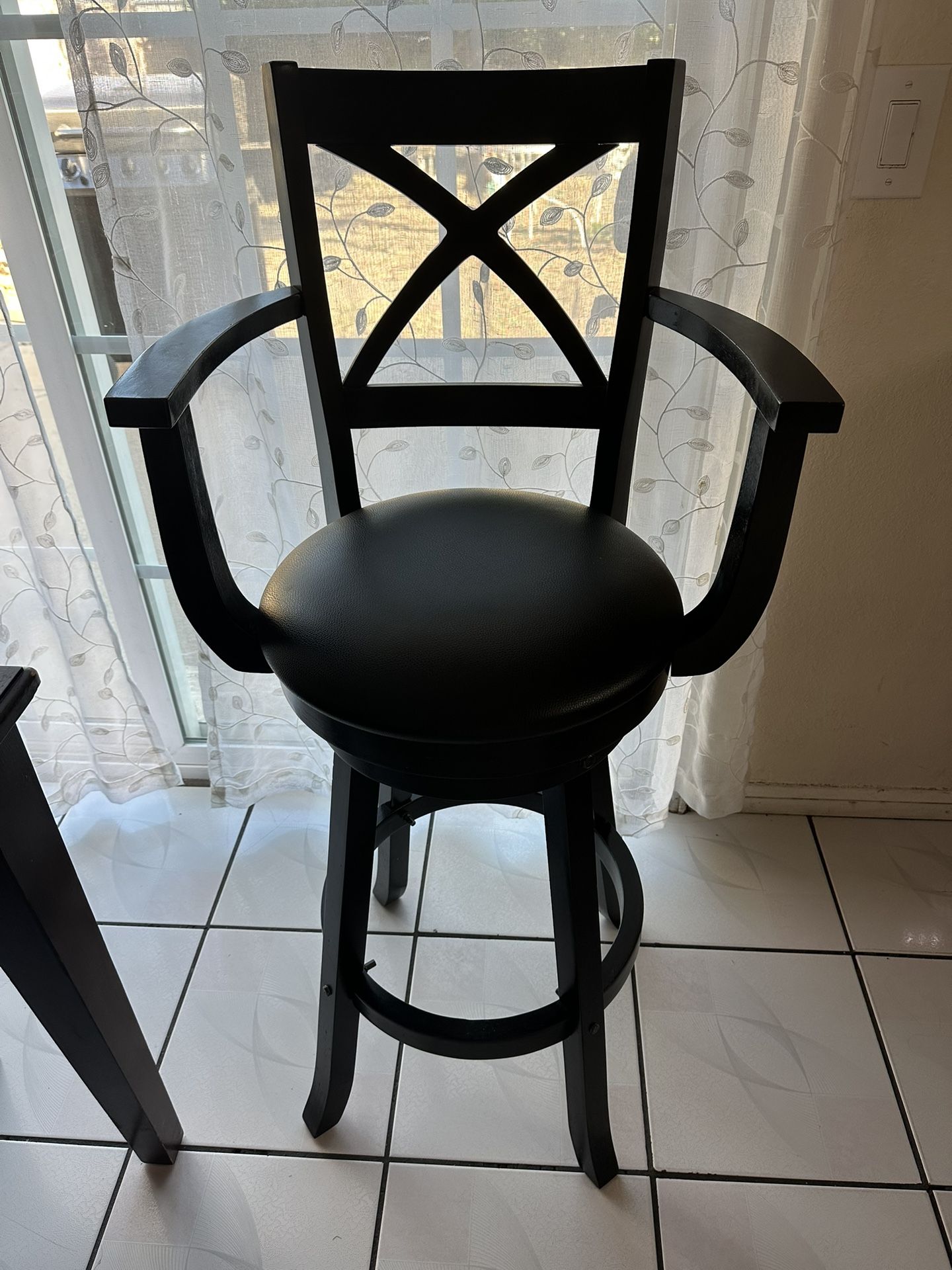 Set of 2 Counter Height Bar Stools,
