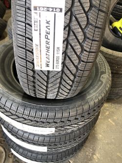 275/60/20 Bridgestone Weatherpeak 