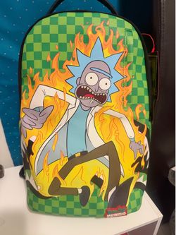 Rick and Morty limited edition Sprayground backpack