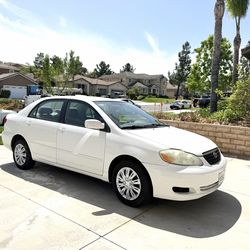 Toyota Corolla 4 cylinder