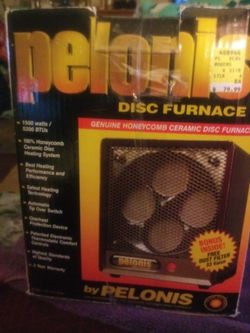 Pelonis Disc Furance 1500 watts/5200 BTU