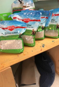 Critter litter 3 and a half bags