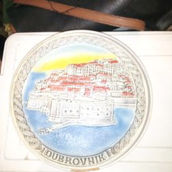 Dubrovnik Antique Chinese Decorations Display Plate