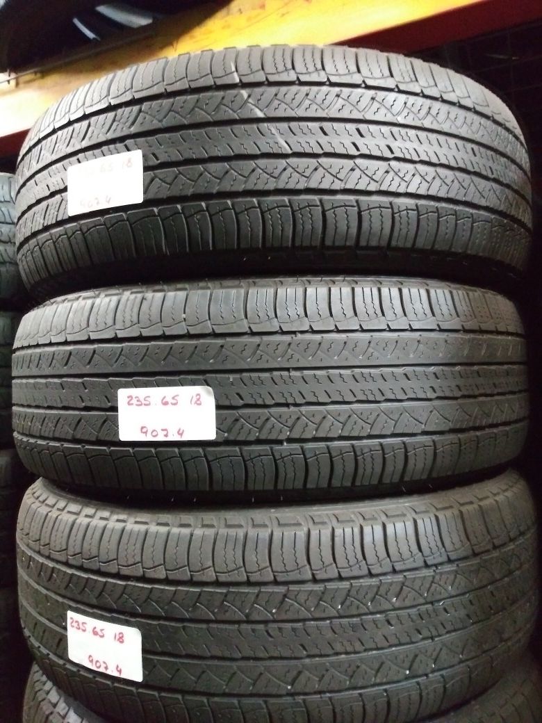 P235/65R18 Michelin Latitude Tour HP 235/65R18 used tires 235 65 18 for ...