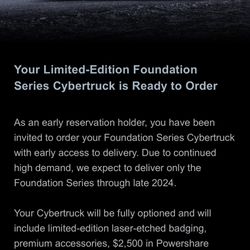 Cybertruck Reservations Ready For Order