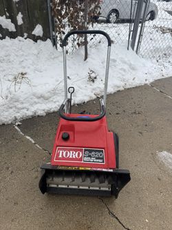 Toro Electric start Snowblower 