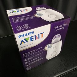 Philips Avent Fast Bottle Warmer & Glass Bottles