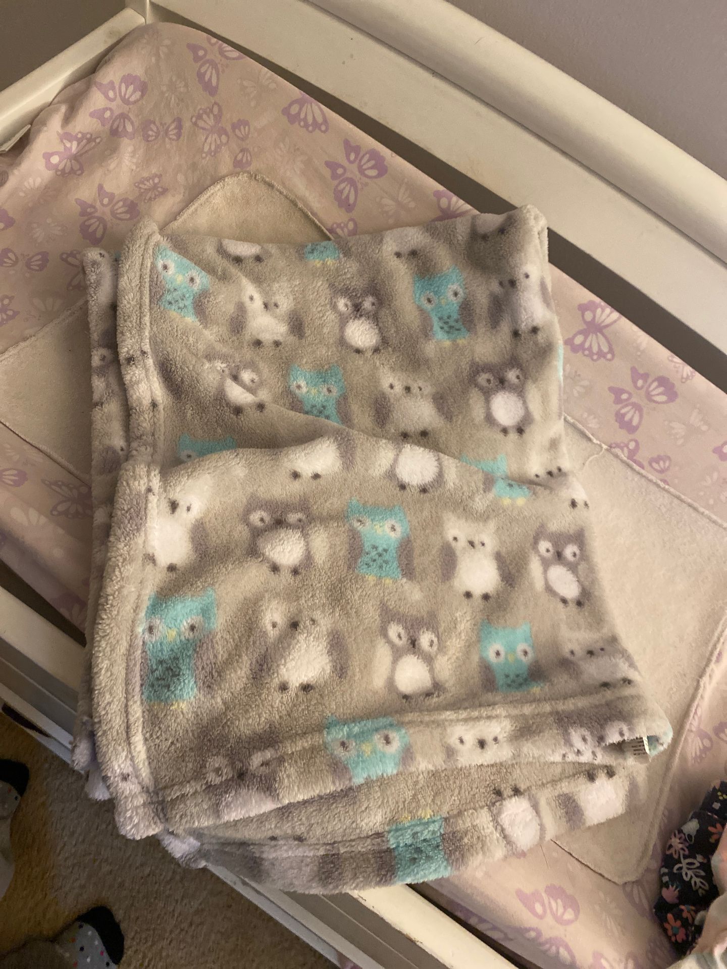 Owl soft blanket