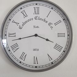 Rustic wall clock