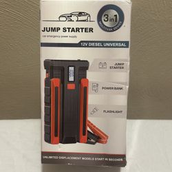 3 In 1 Jump Starter