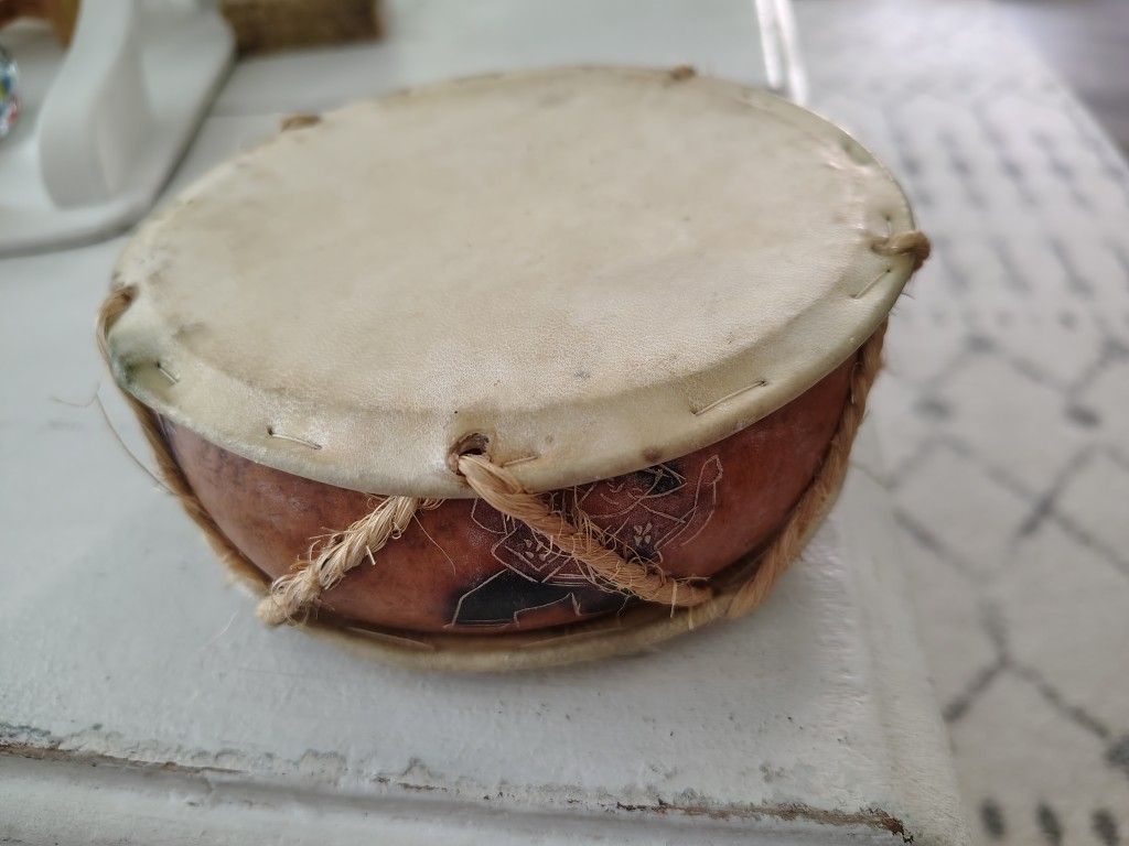 Unique Double Sided Gourd? Hand Drum